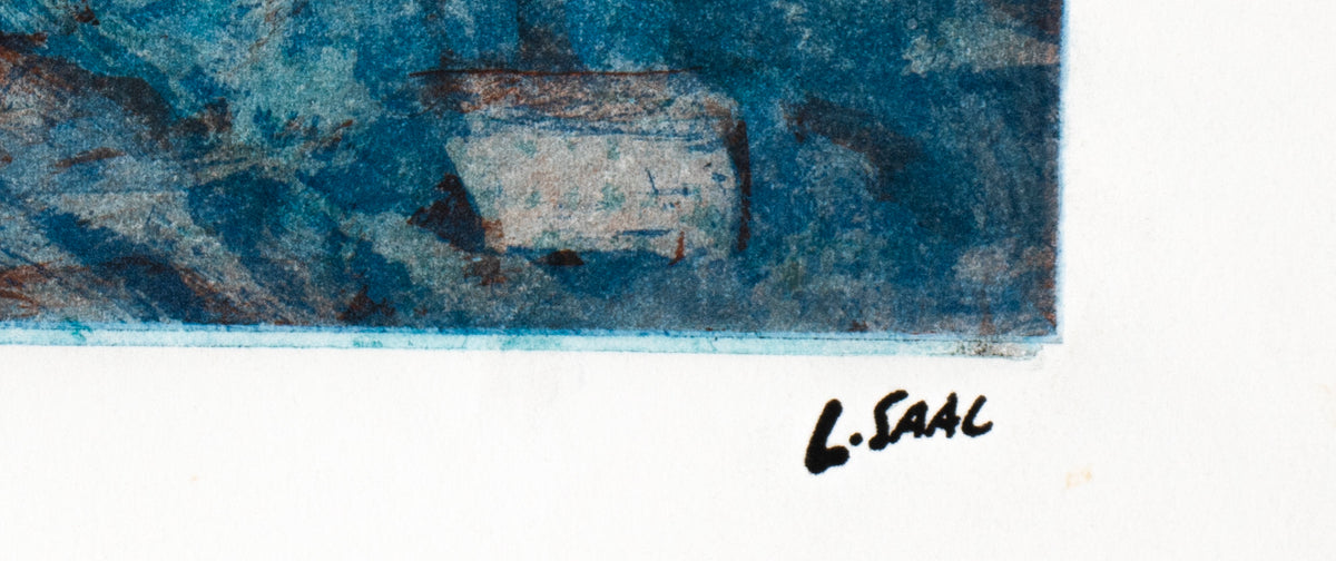 Blue Mountains <br>1983 Aquatint <br><br>#C1796