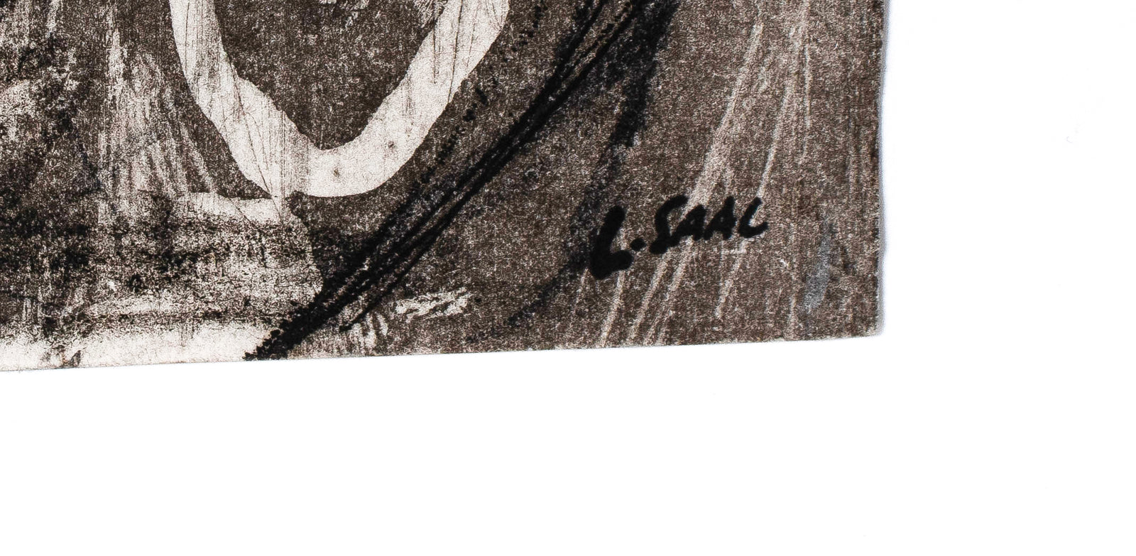 Abstracted Circus Performance <br>1994 Mixed Media <br><br>#C1801