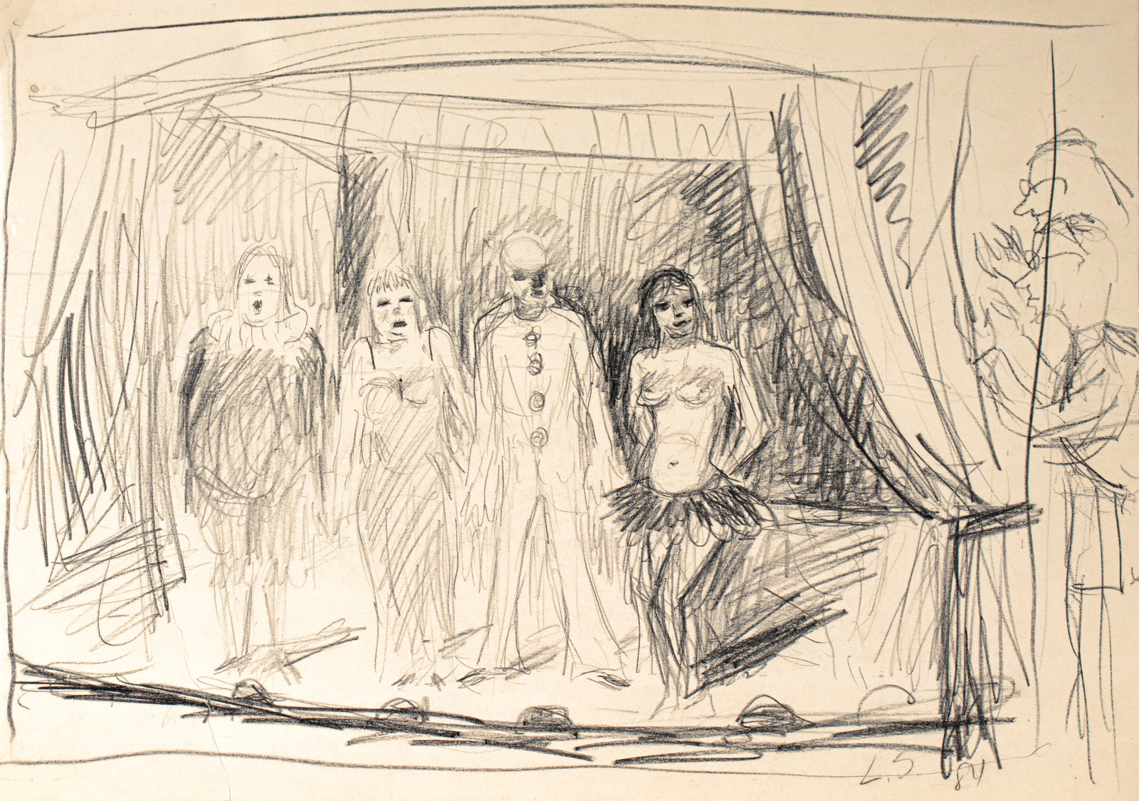 Final Bow <br>1984 Lithograph <br><br>#C1806