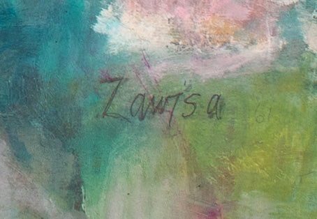 Mixed Media Abstract, 1961 <br><br>#C1853