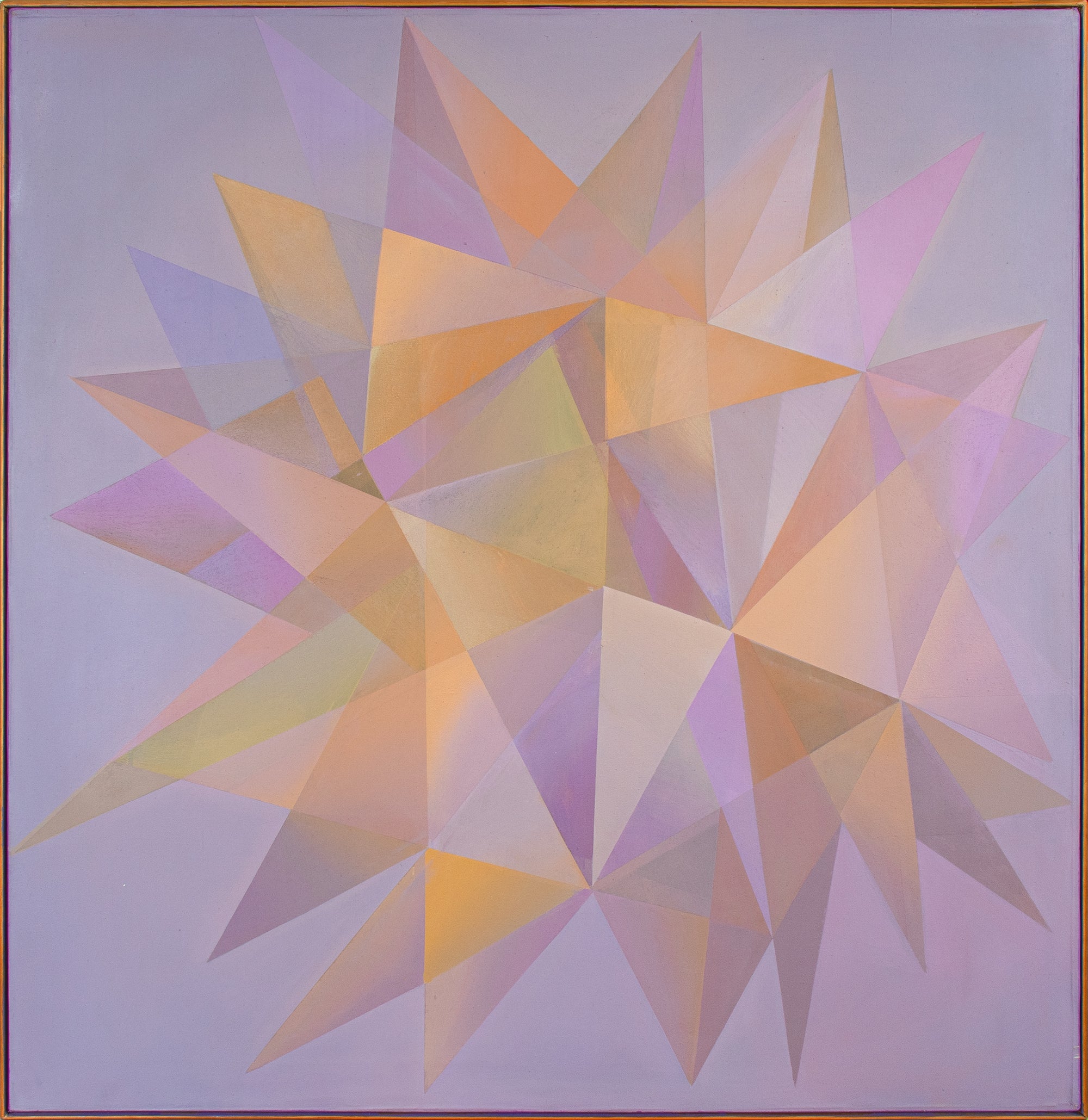 <i>Fractured Star</i> <br>1982 Acrylic <br><br>#C1855