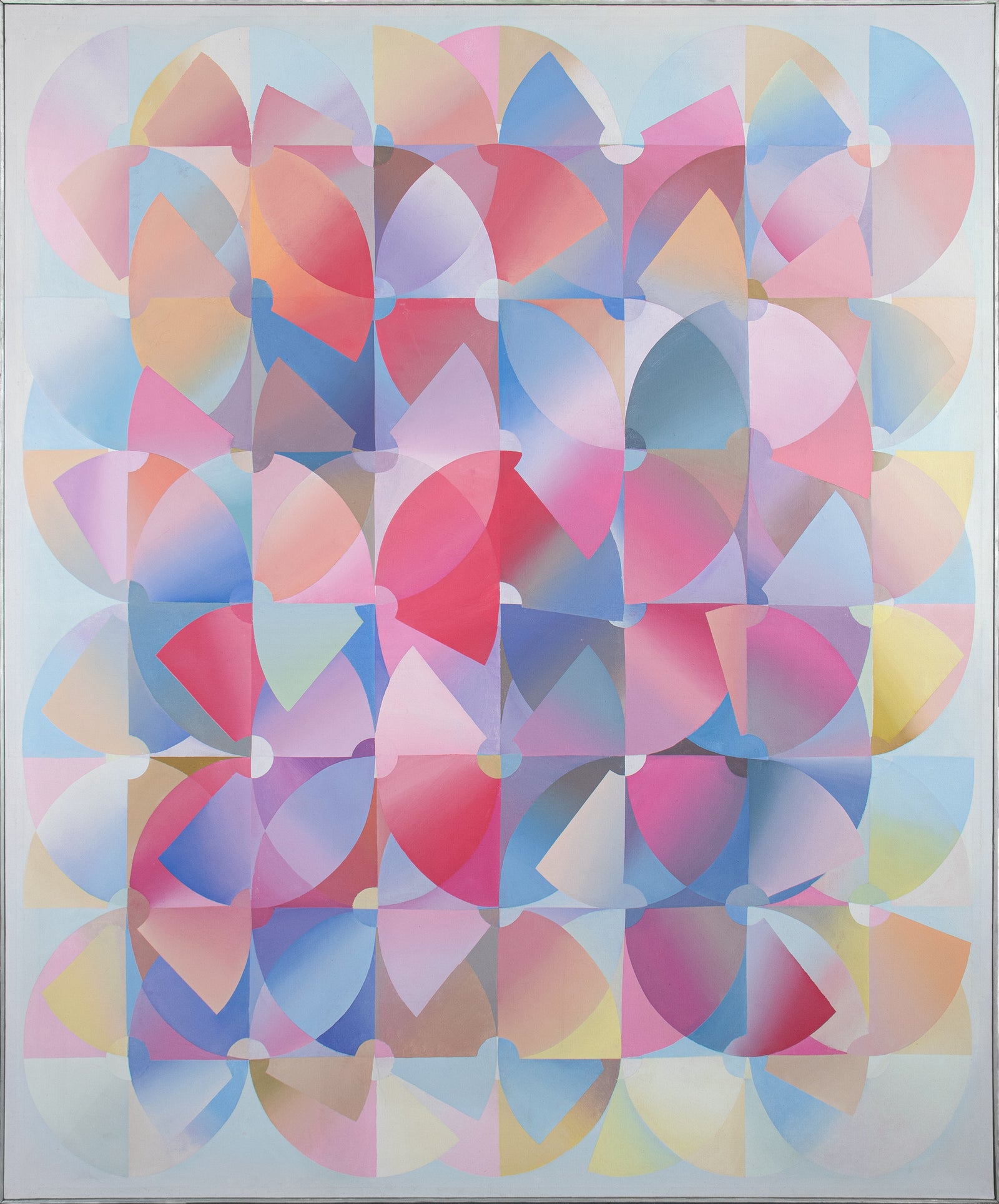 <i>Reflections</i> <br>1976 Acrylic <br><br>#C1858