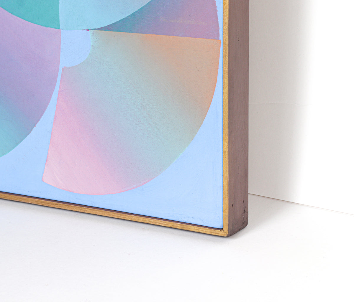 <i>Scarlet Crescents</i> <br>1975 Acrylic <br><br>#C1859