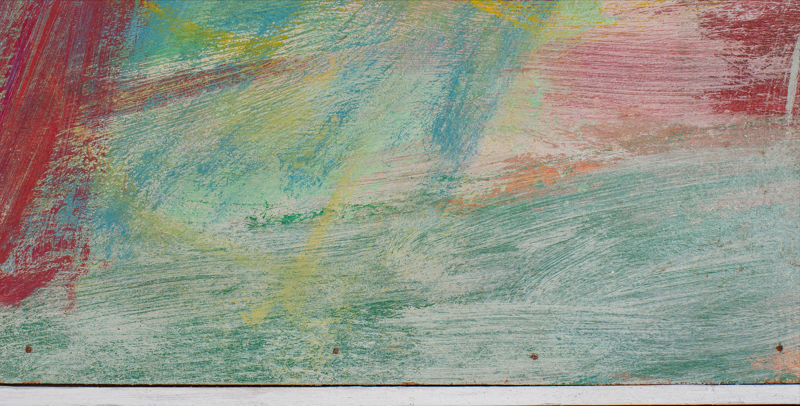 Vivid Geometric Abstract <br>1959 Acrylic <br><br>#C1904