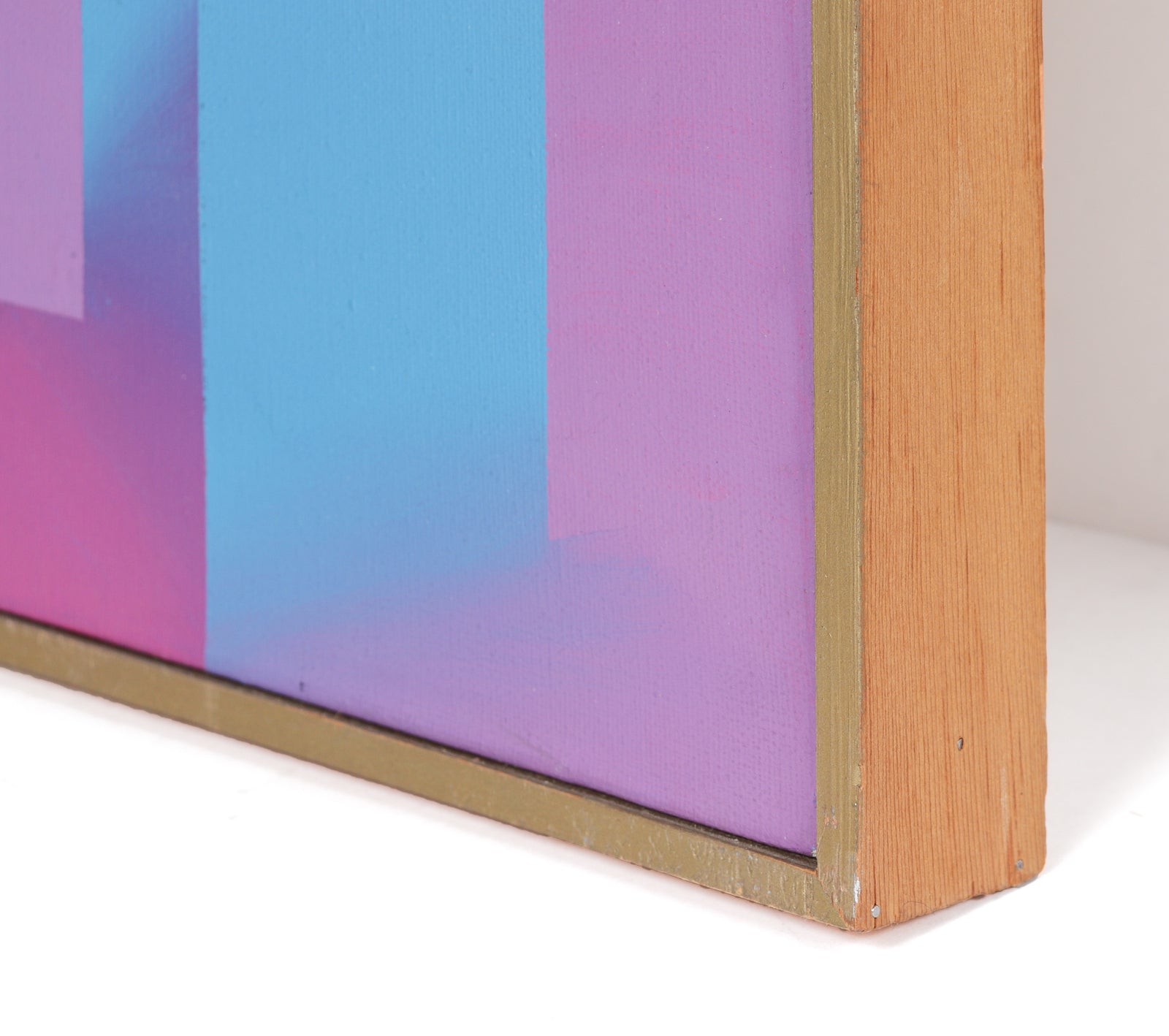 <i>Untitled (Grid Pattern Series)</I> <br>1973 Acrylic <br><br>#C1906