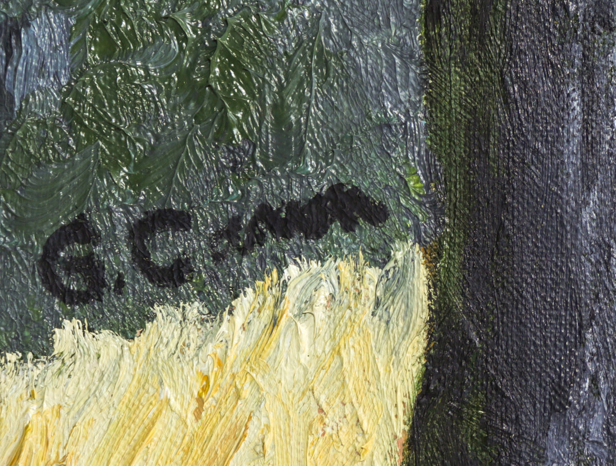 <i>Blue Oak Forest</i> <br>2022 Oil <br><br>#C1943