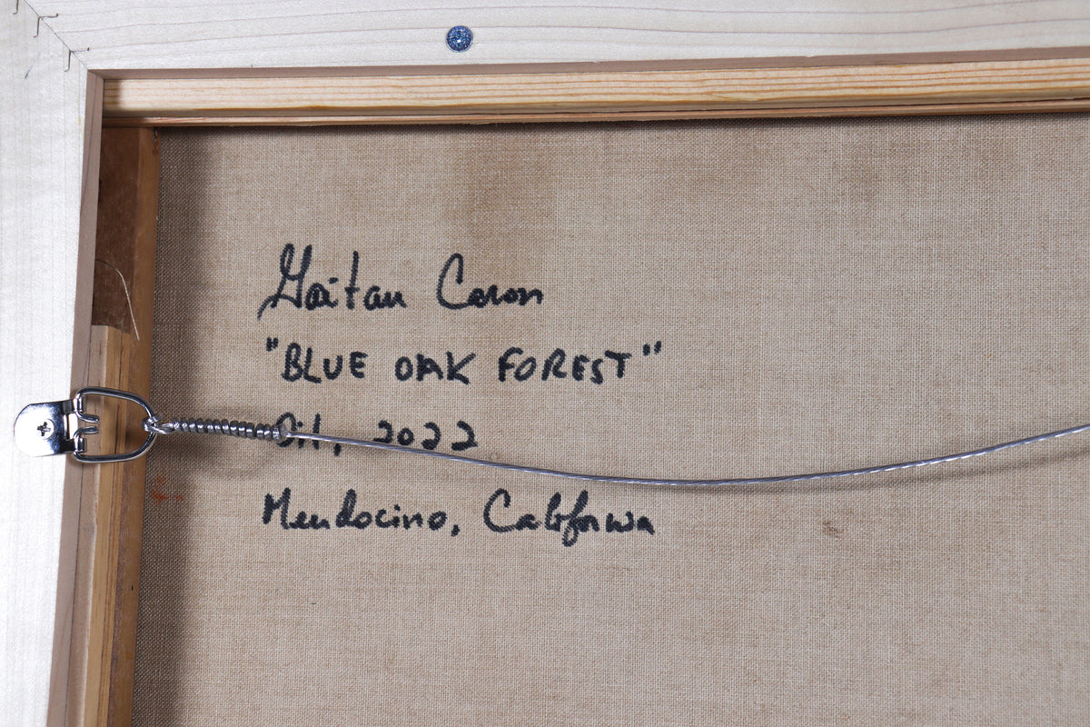 <i>Blue Oak Forest</i> <br>2022 Oil <br><br>#C1943