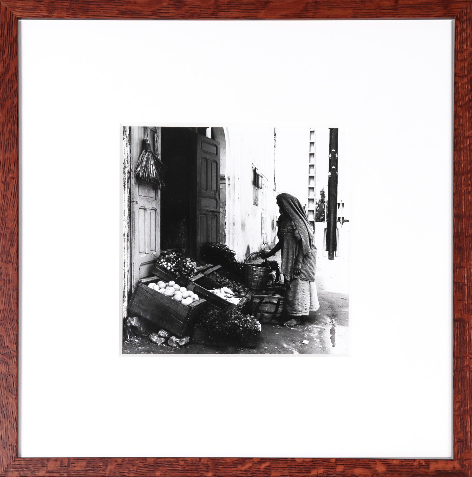 At the Market <br>1989 Photograph <br><br>#C2167