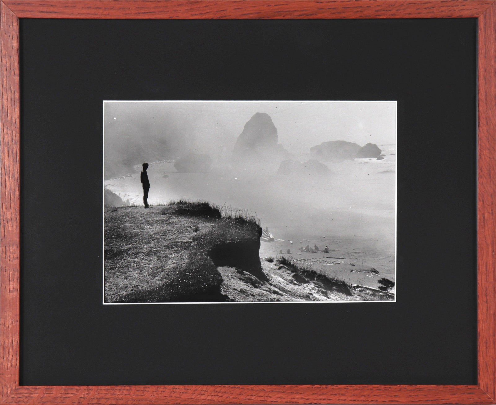 Coastal Cliffside View <br>1970s Photograph <br><br>#C2238