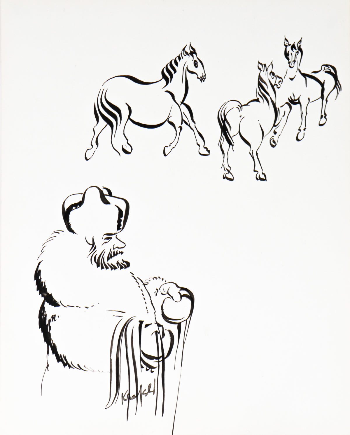 The King&#39;s Horses&lt;br&gt;20th Century Ink&lt;br&gt;&lt;br&gt;#C2254