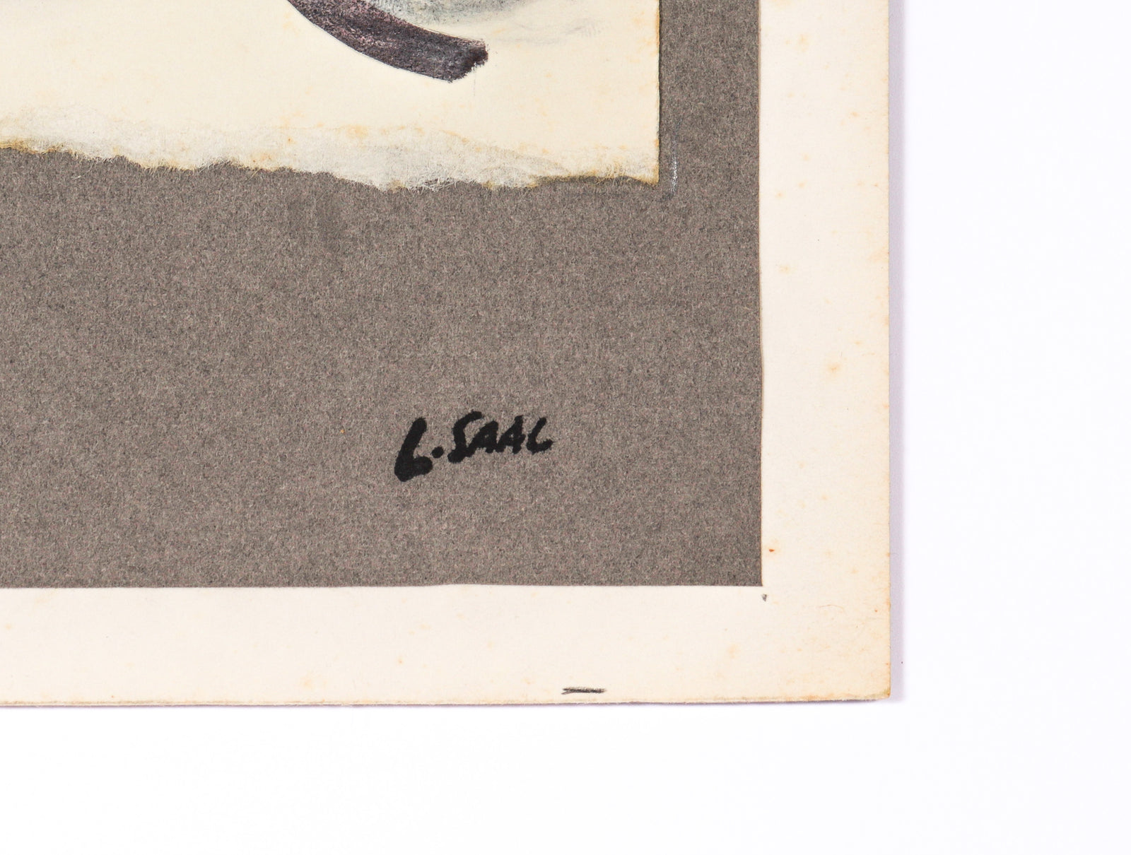 Forms in Abstraction <br> 1970's Collage on Paper <br><br> #C2308