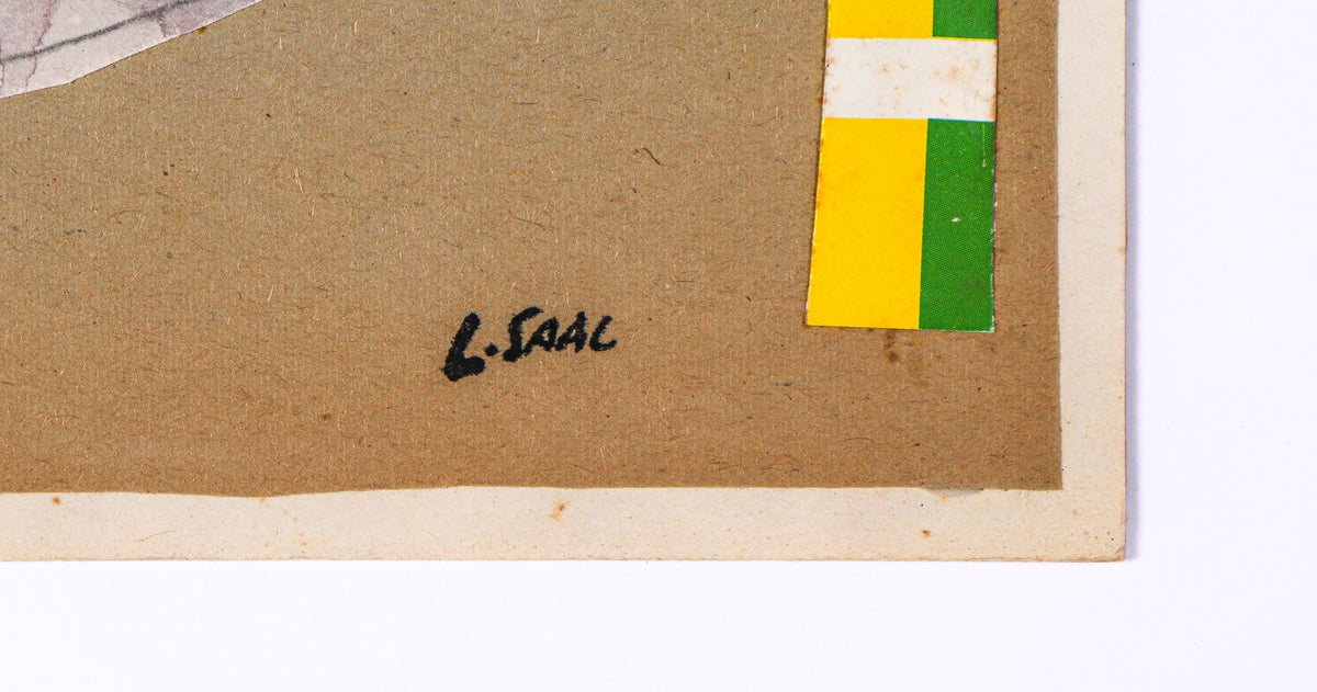 Bold Composition <br>1970's Collage <br><br> #C2318