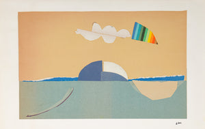 Abstract Maritime Scene<br>1970's<br><br>#C2324