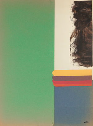 Colored Blocks <br>1970's Collage <br><br>#C2328