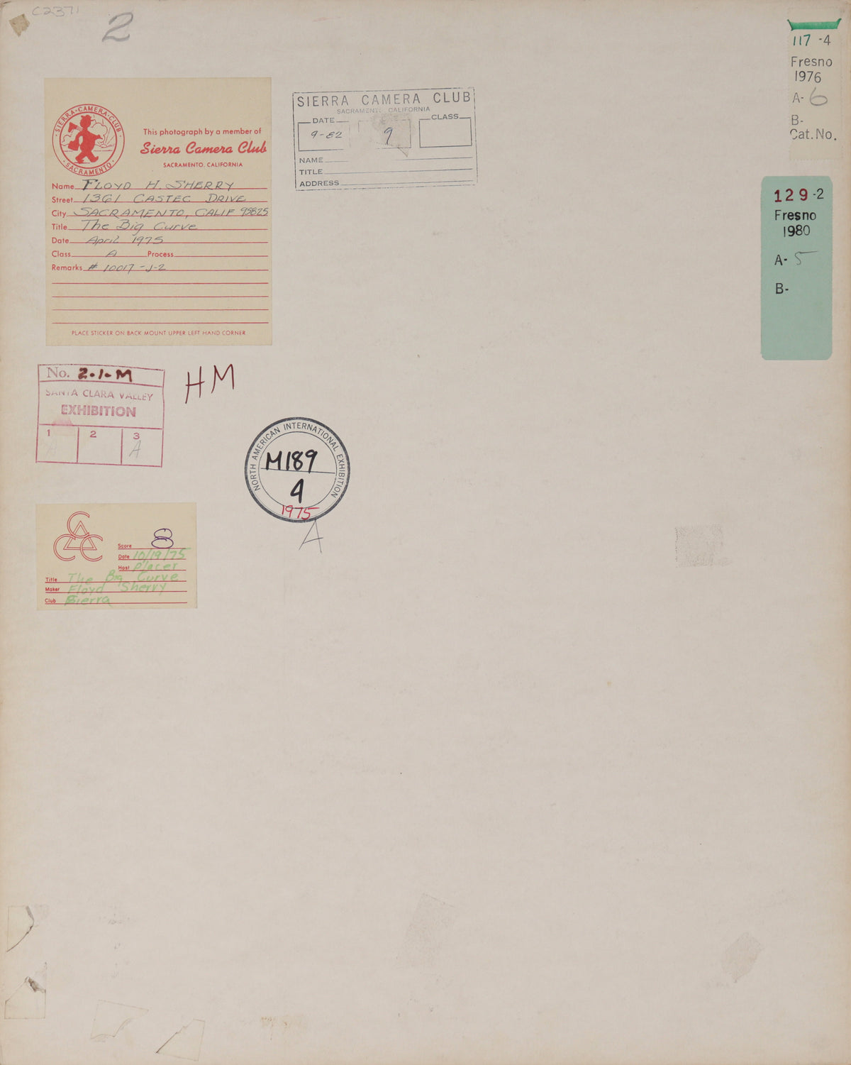 <i>The Big Curve</i> <br>1975 Photograph <br><br>#C2371