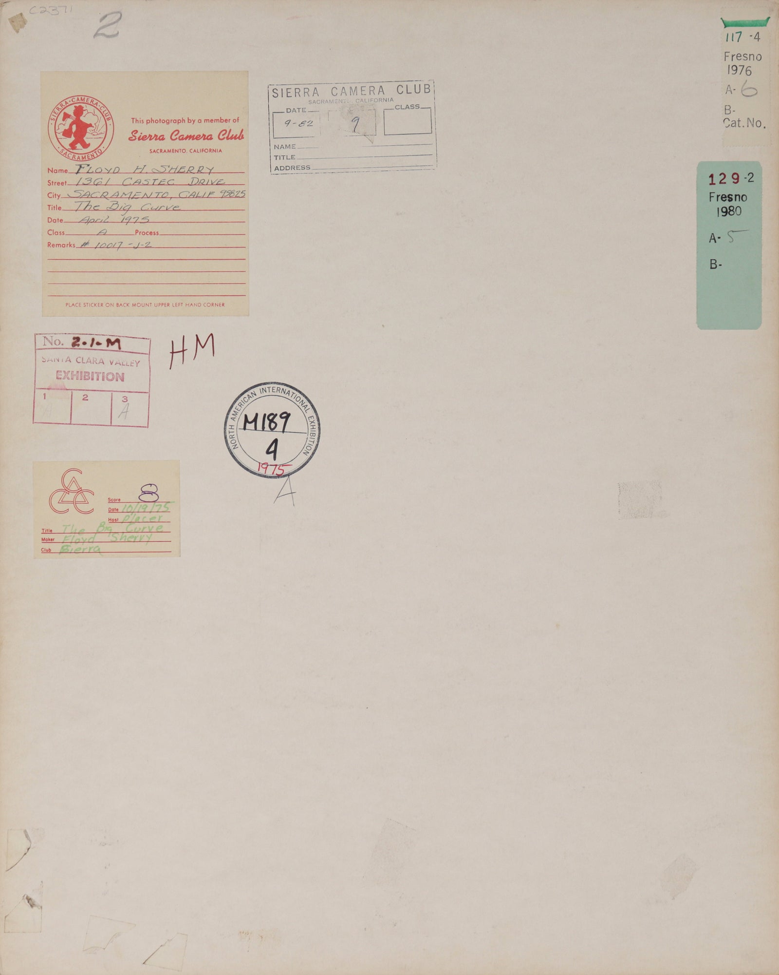 <i>The Big Curve</i> <br>1975 Photograph <br><br>#C2371