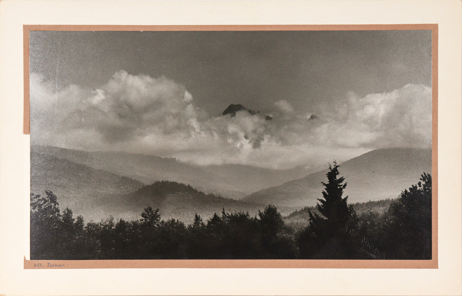 <i>Mt. Baker</i> <br>1966 Photograph <br><br>#C2389