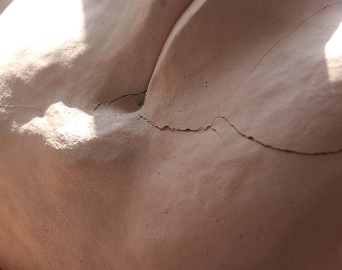 Large-Scale Gentle Face <br>20th Century Clay <br><br>#C3298