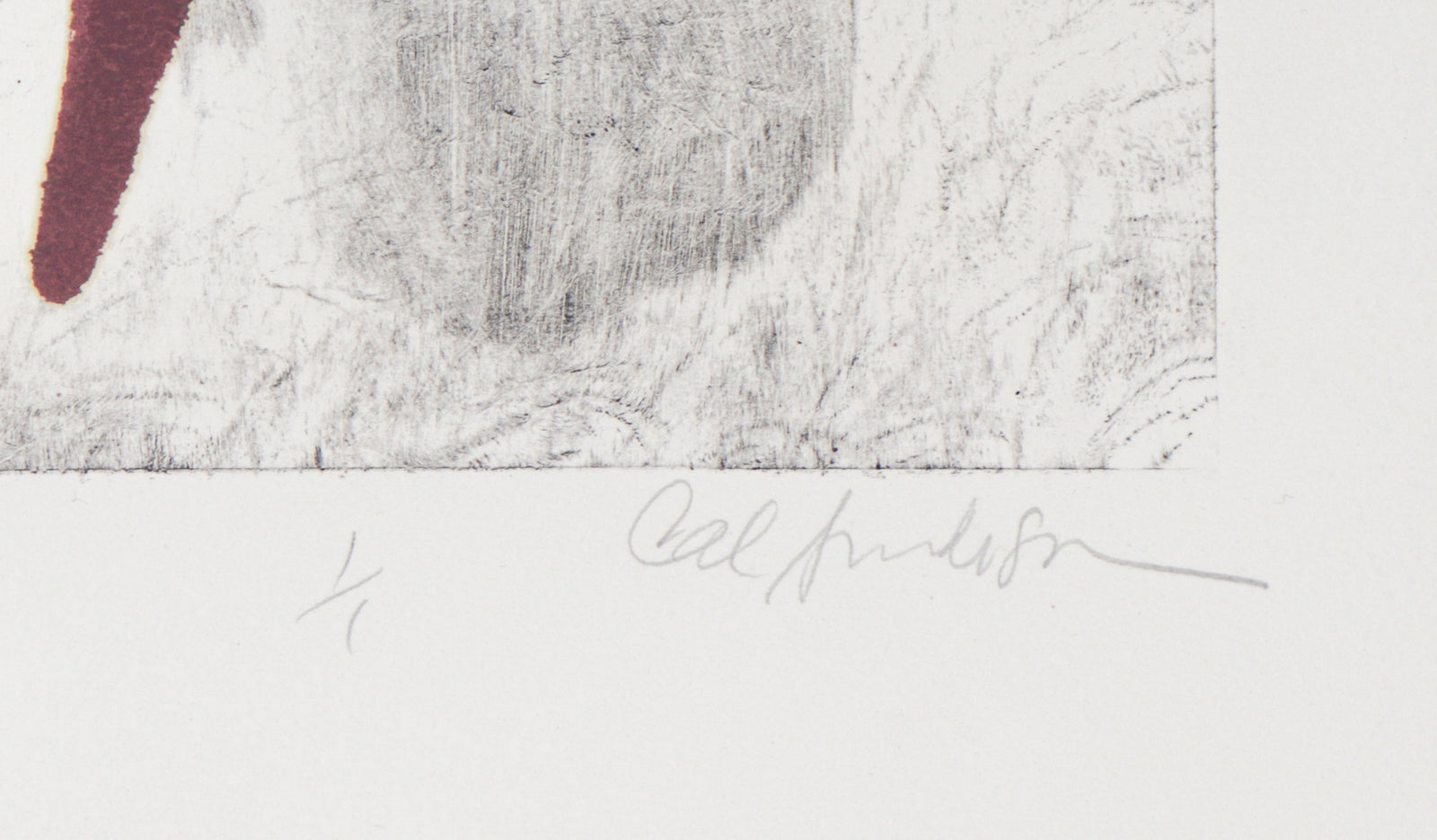 Rock-Like Abstraction <br>20th Century Monoprint <br><br>#C2477