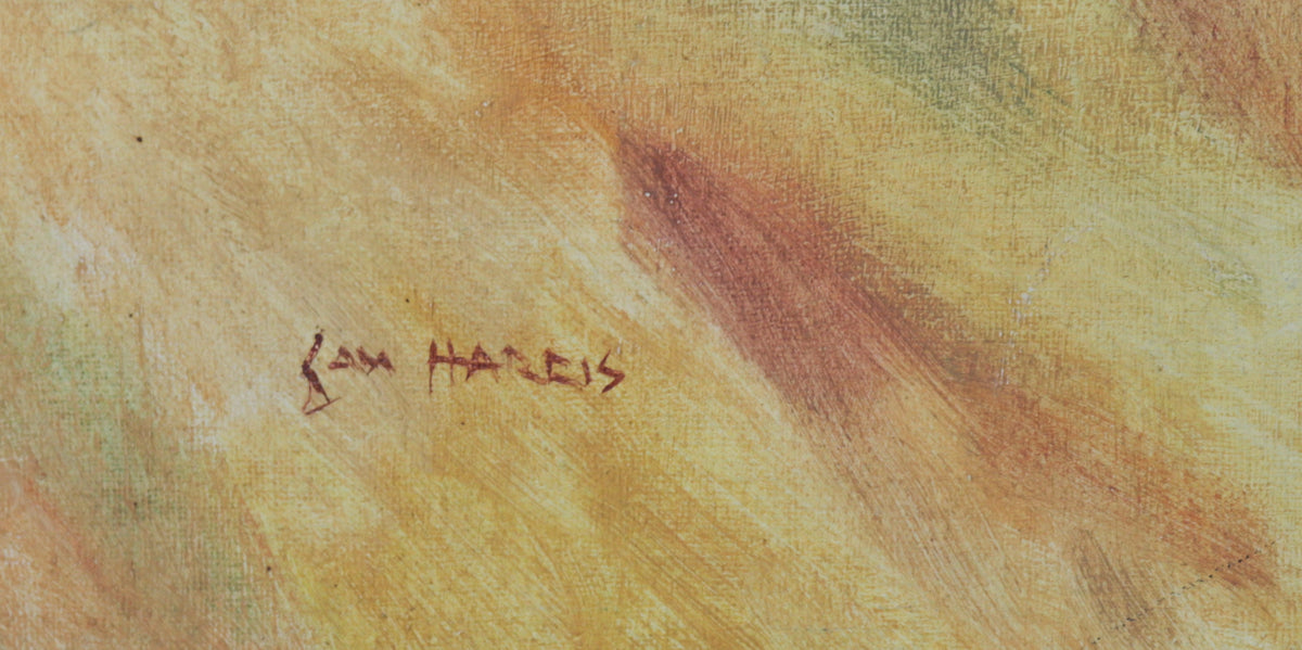 Dreamy Reclining Nude <br>1960s-1970s Oil <br><br>#C2506