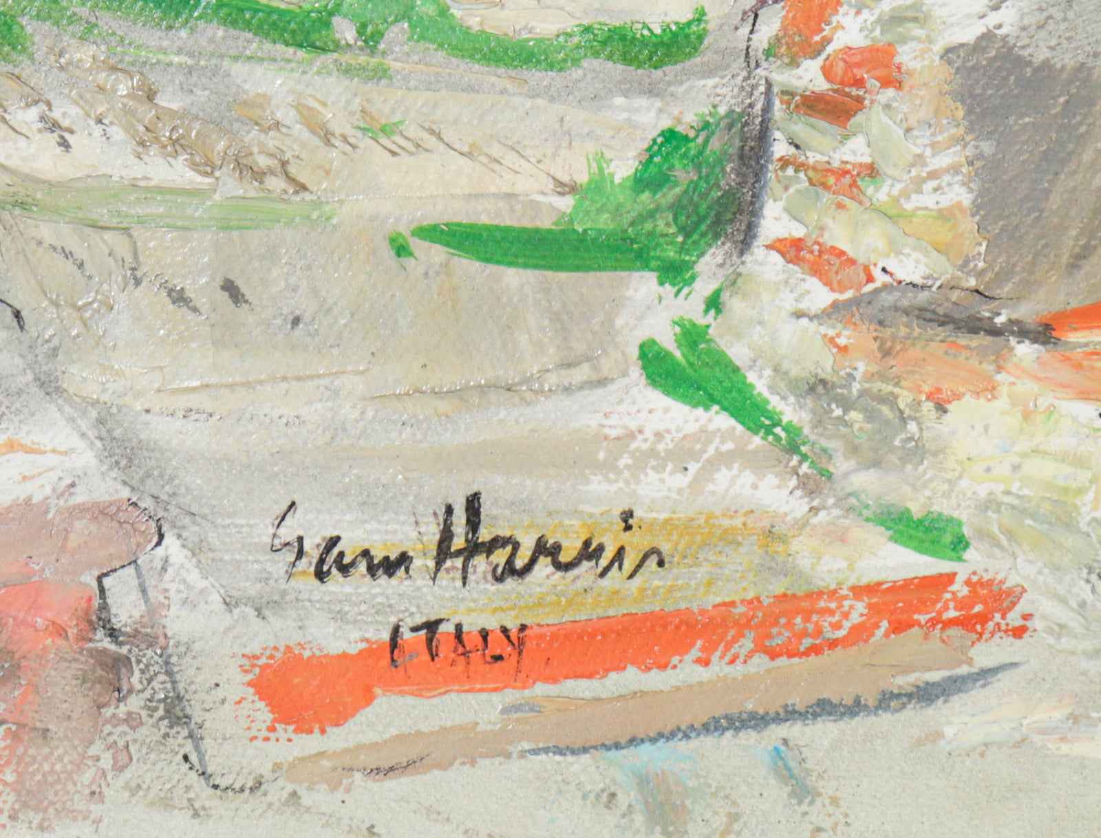 <i>Italy</i> <br>1960-70s Oil <br><br>#C2512