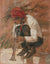 Crouched Trombone Player <br>1960s-1970s Oil <br><br>#C2514