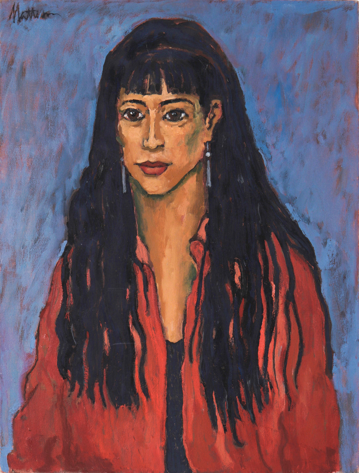 &lt;i&gt;Becky&lt;/i&gt; &lt;br&gt;1993 Oil Portrait &lt;br&gt;&lt;br&gt;#C2531