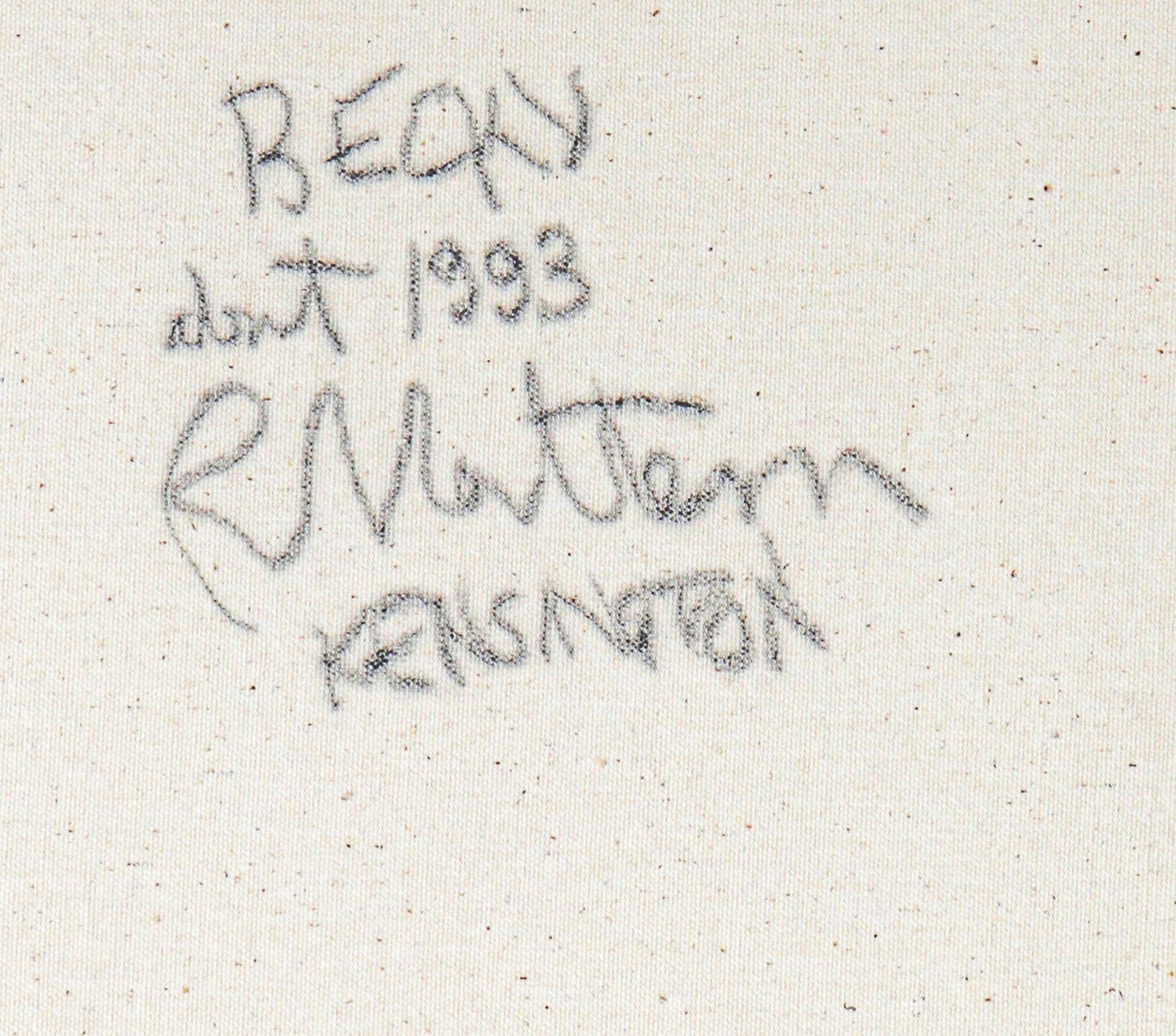 <i>Becky</i> <br>1993 Oil Portrait <br><br>#C2531