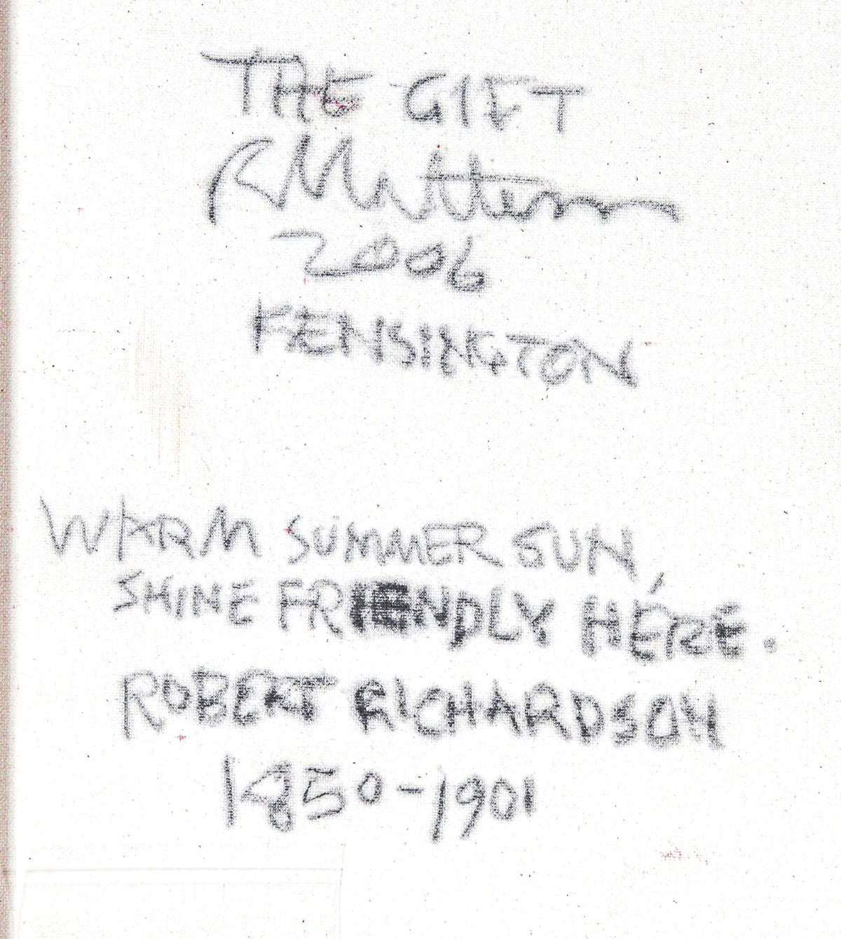 <i>The Gift</i><br>2006 Oil Nude <br><br>#C2534