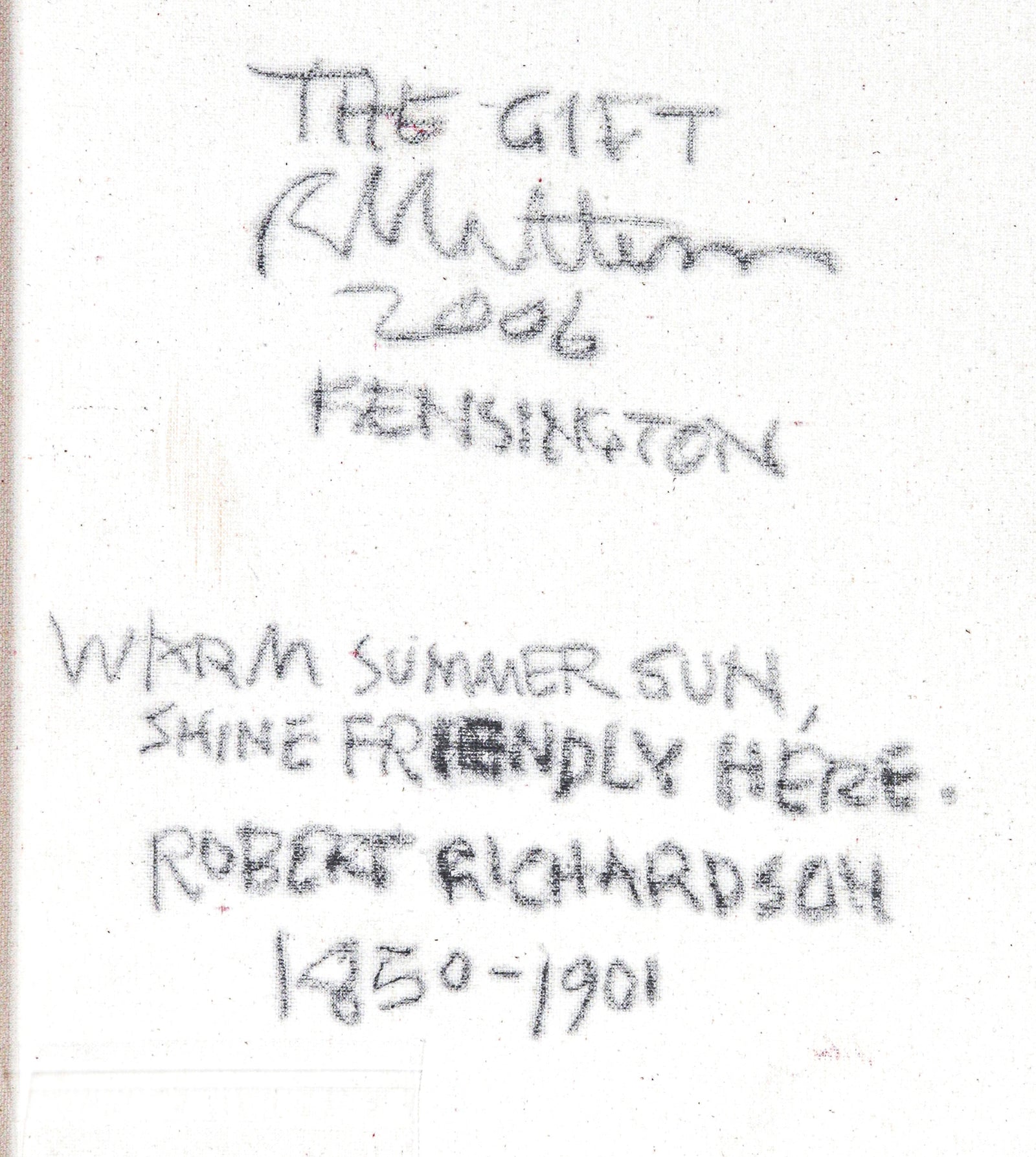 <i>The Gift</i><br>2006 Oil Nude <br><br>#C2534