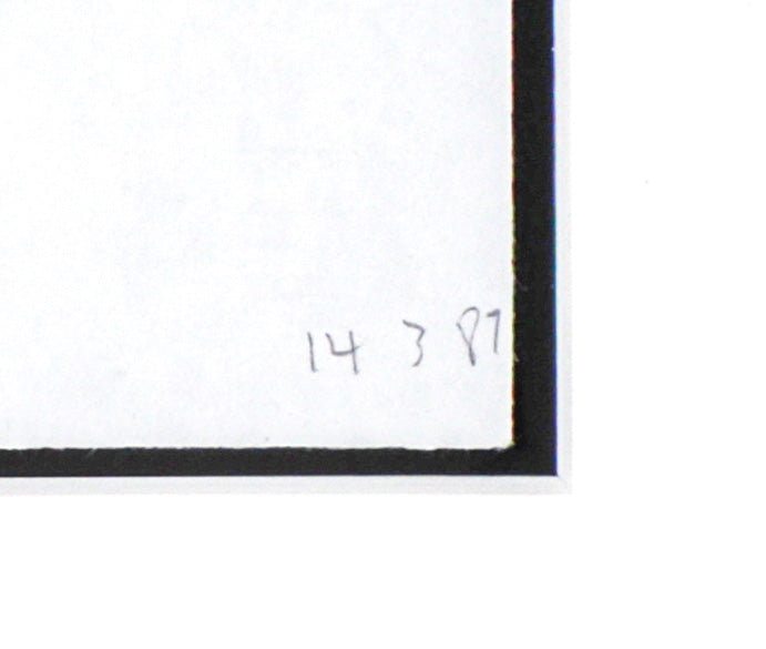 Side-Profile Study<br>1987 Graphite<br><br>#C2563