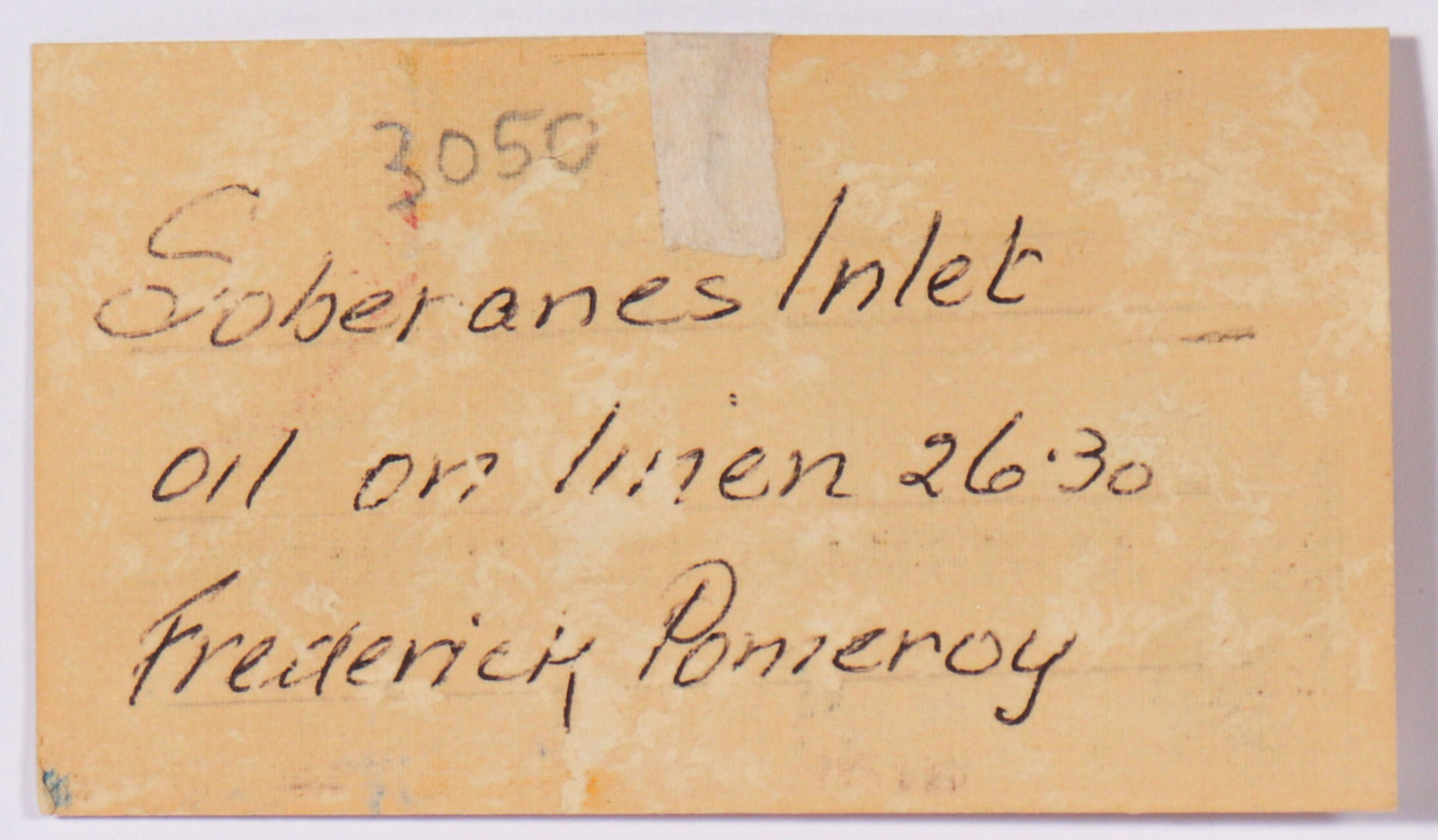 <i>Soberanes Inlet</i><br> 20th Century <br><br>#C2596