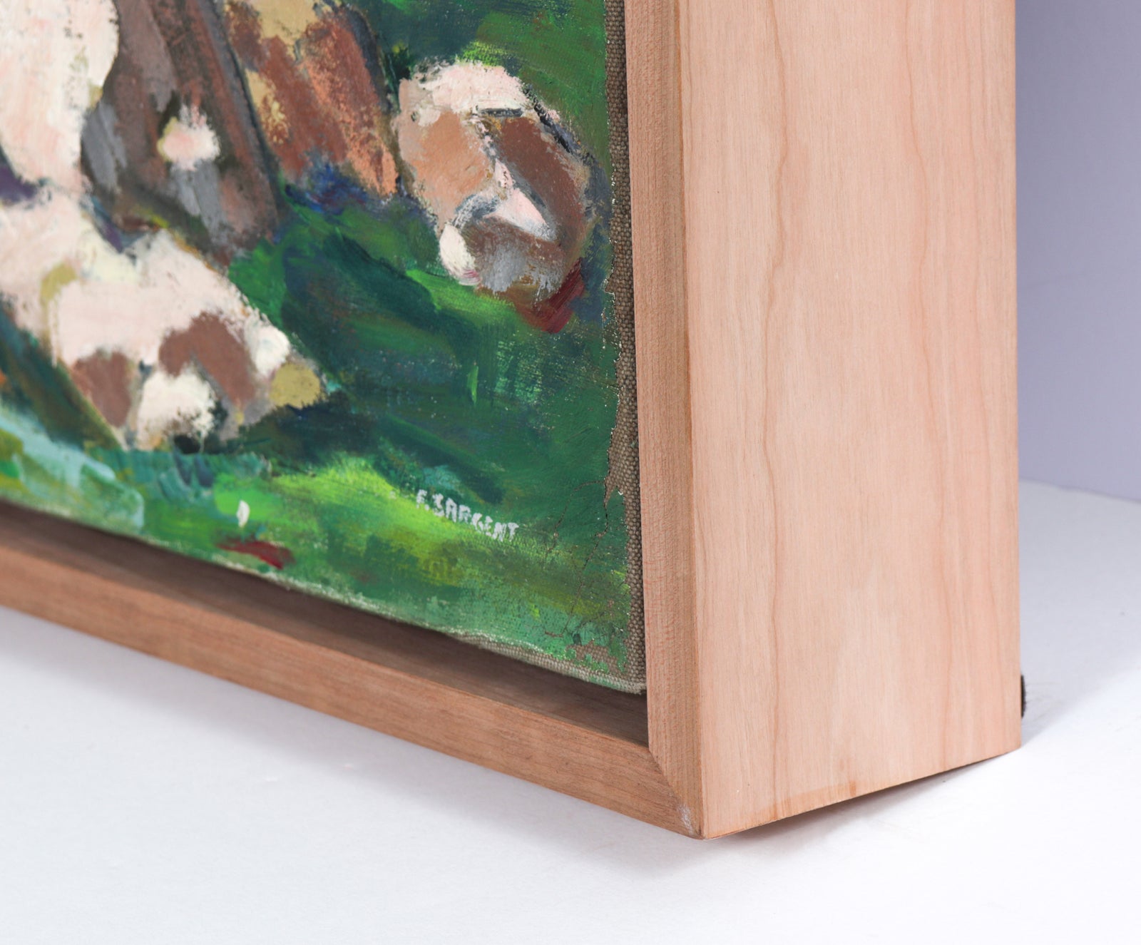 <I>Rocks - Trees (Carmel Monterey) </I> <br>20th Century Oil<br><br>#C2649