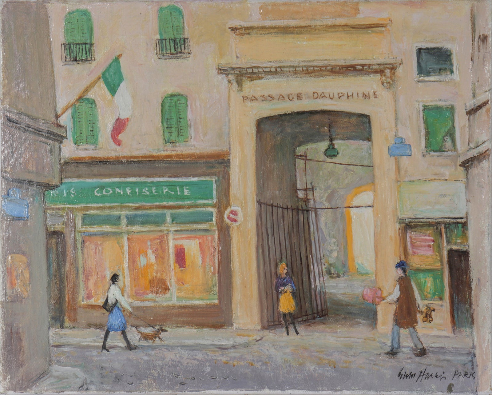 <I>Paris</I> <br>20th Century Oil<br><br>#C2731