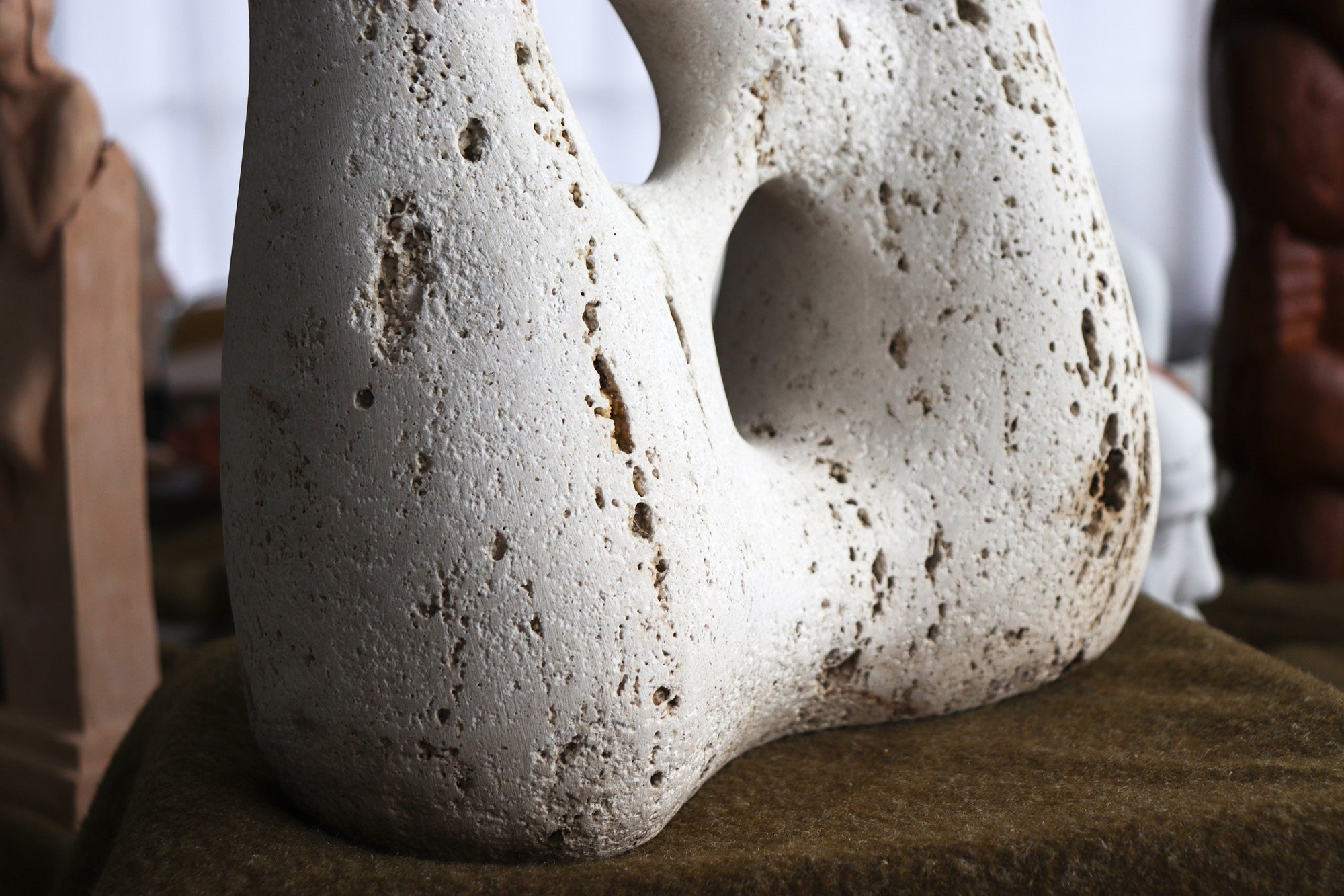 Modernist Abstract Object <br>1980-2000s Stone <br><br>#C2823