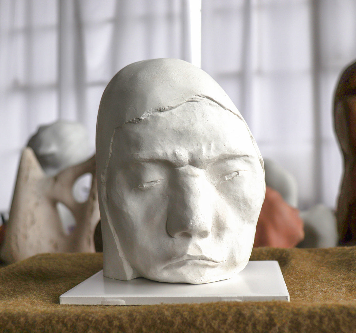 Expressive Face<br>20th Century Sculpture<br><br>#C2849