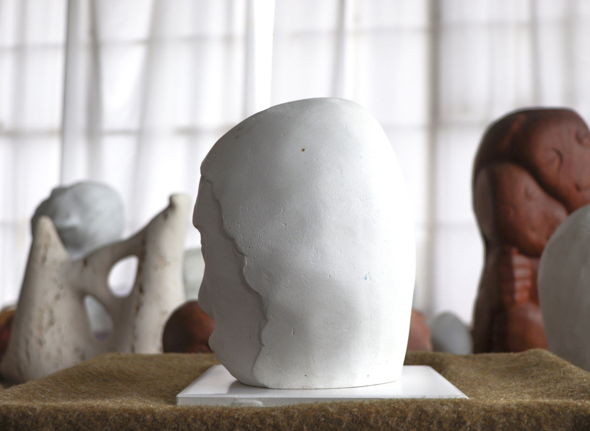 Expressive Face<br>20th Century Sculpture<br><br>#C2849