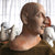 Large Male Bust <br>20th Century Clay <br><br>#C2857
