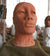 Large Hand-Sculpted Bust<br>20th Century Sculpture<br><br>#C2877
