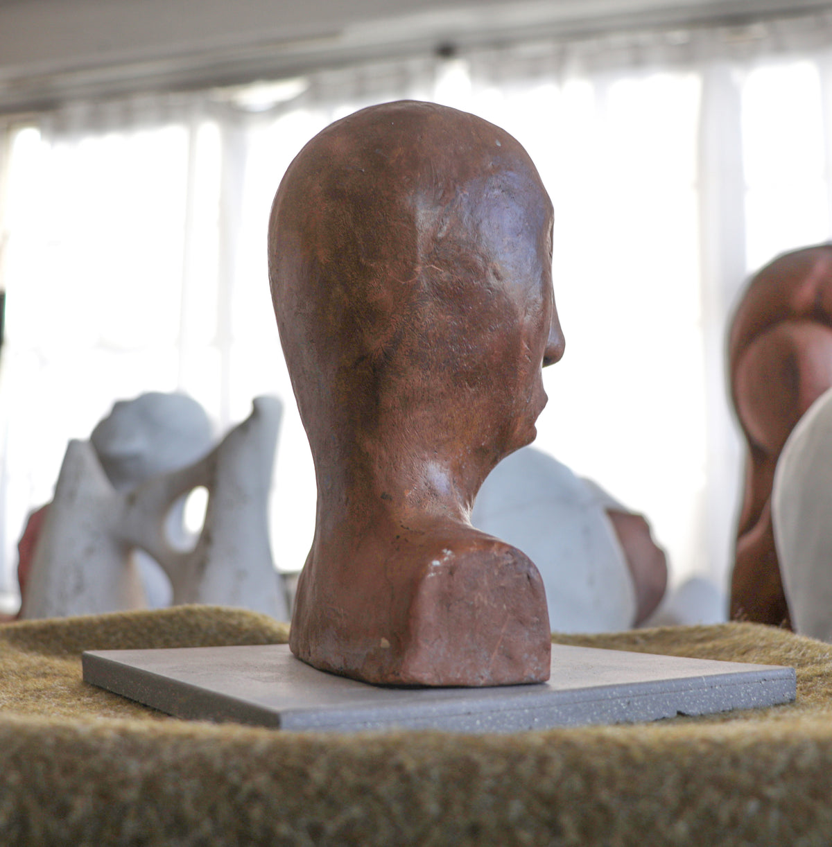 Astonished Bust <br>20th Century Sculpture <br><br>#C2905