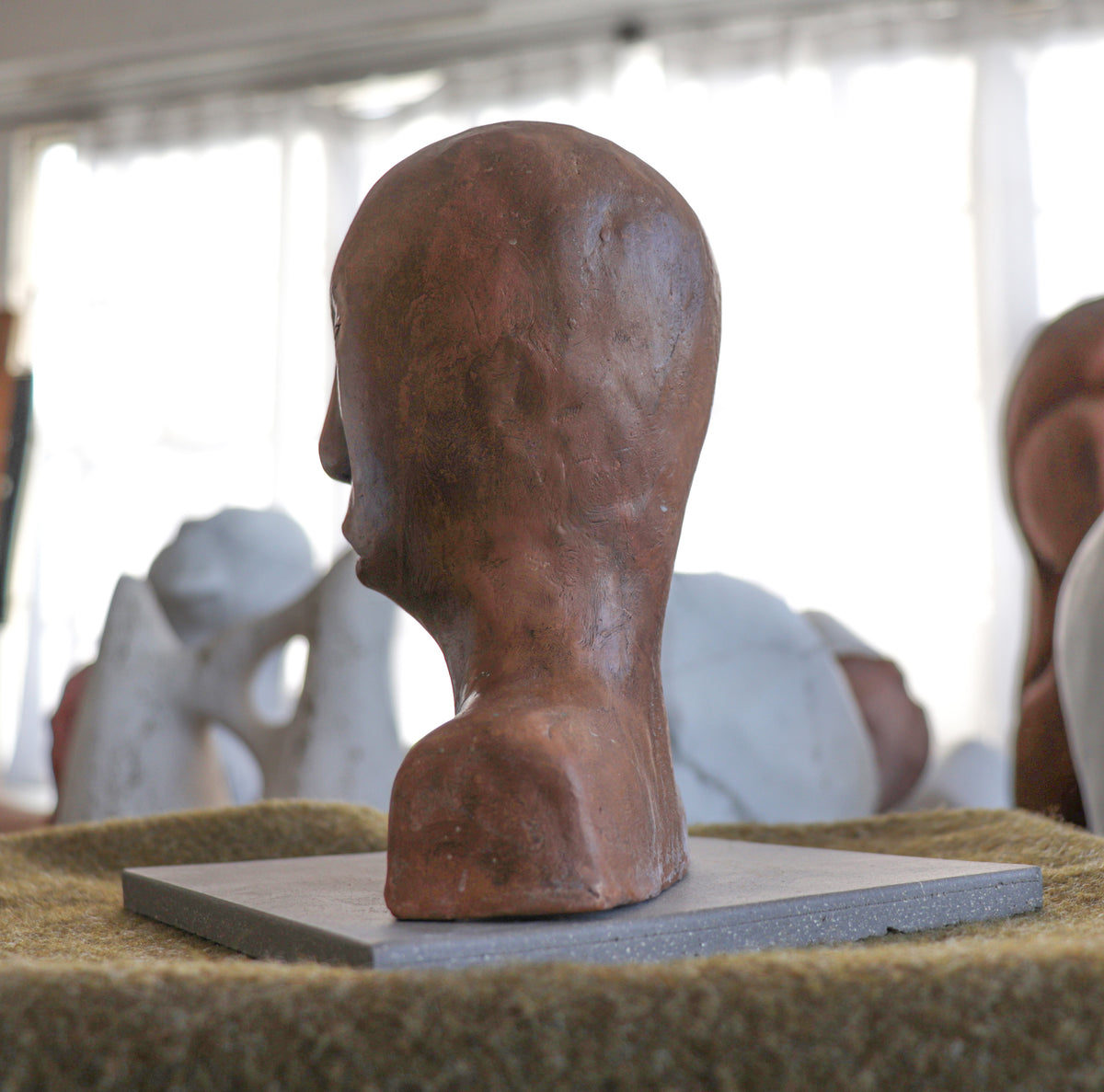 Astonished Bust <br>20th Century Sculpture <br><br>#C2905