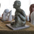 Seated Clay Figure <br>20th Century Sculpture <br><br>#C2924