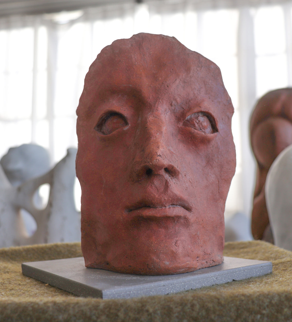 Mask Sculpture&lt;br&gt;1995 Sculpture &lt;br&gt;&lt;br&gt;#C2931