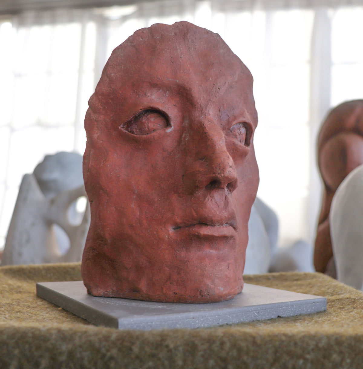 Mask Sculpture<br>1995 Sculpture <br><br>#C2931