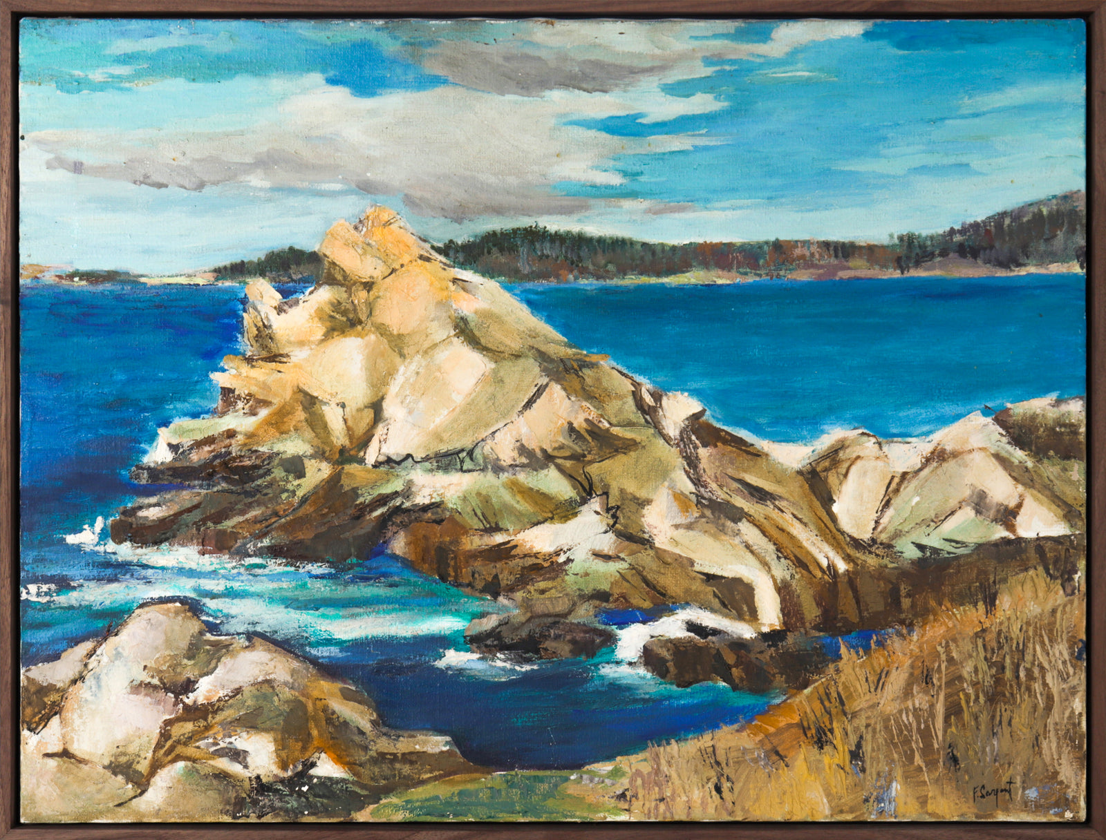 Northern California Cove<br>20th Century Oil<br><br>#C3016