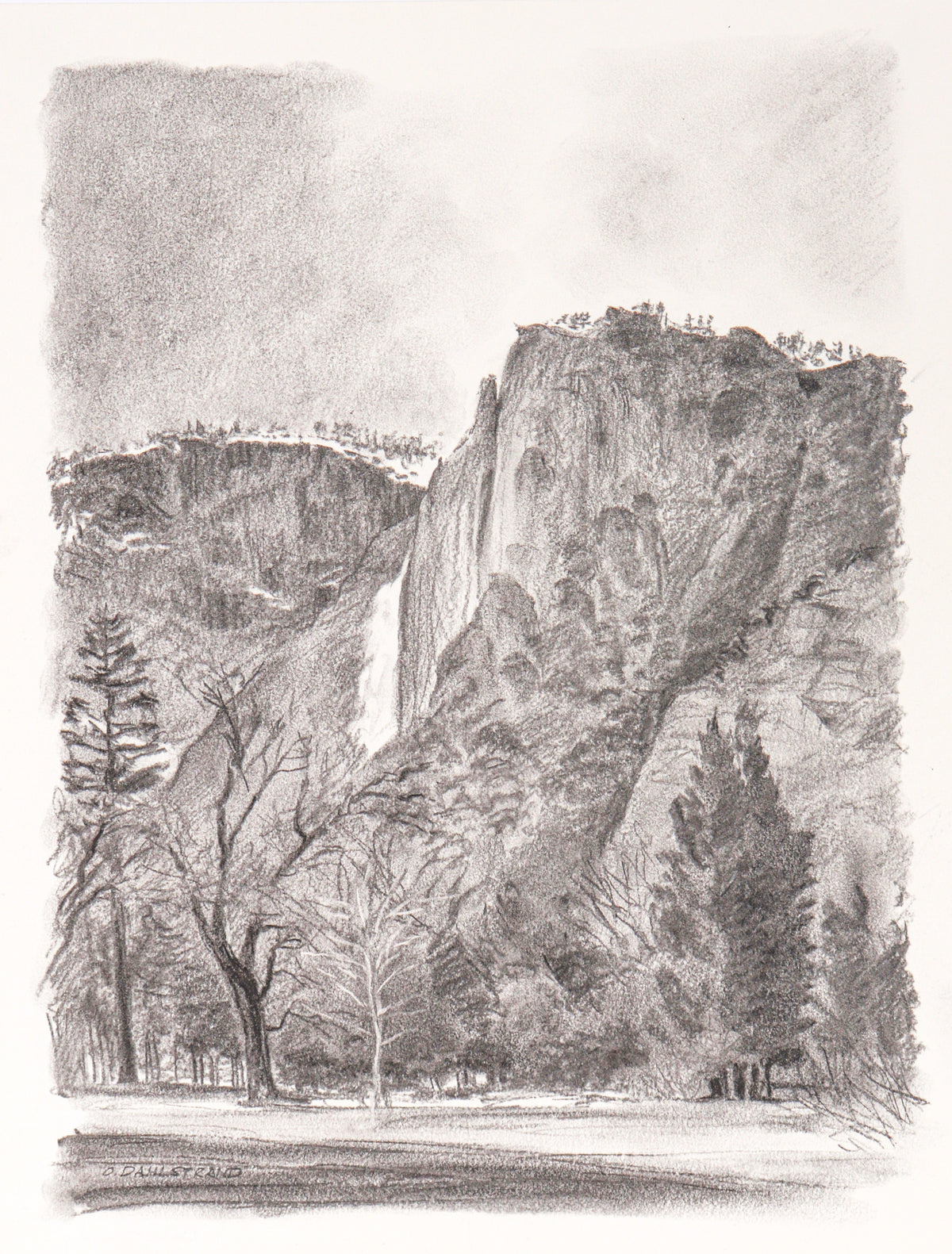 &lt;i&gt;Yosemite Falls&lt;/i&gt;&lt;br&gt;1967 Charcoal&lt;br&gt;&lt;br&gt;#C3096