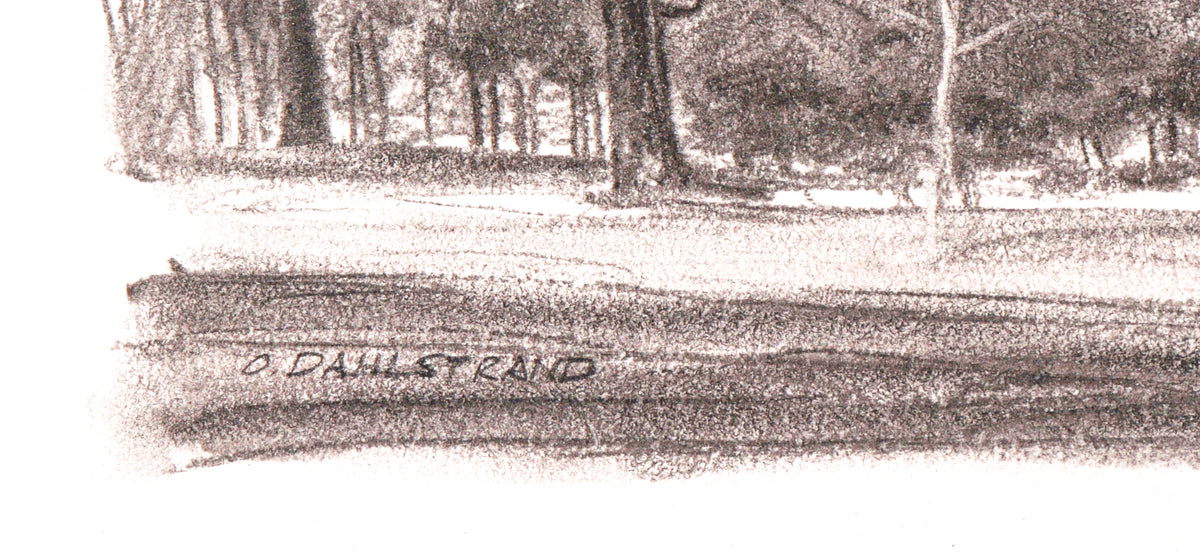 <i>Yosemite Falls</i><br>1967 Charcoal<br><br>#C3096