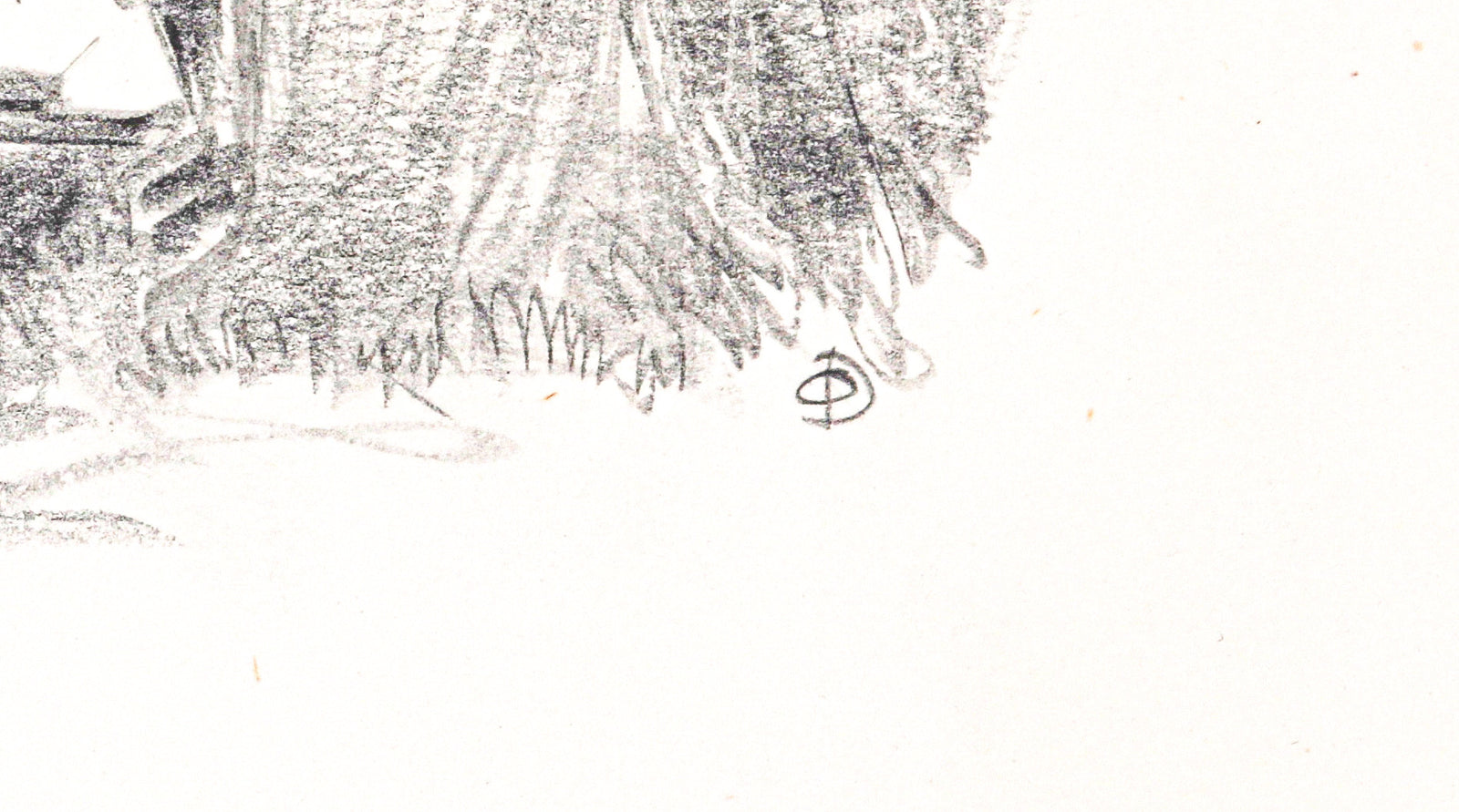 <i>Central Ave. N. of King City</i><br>1961 Graphite <br><br>#C3100