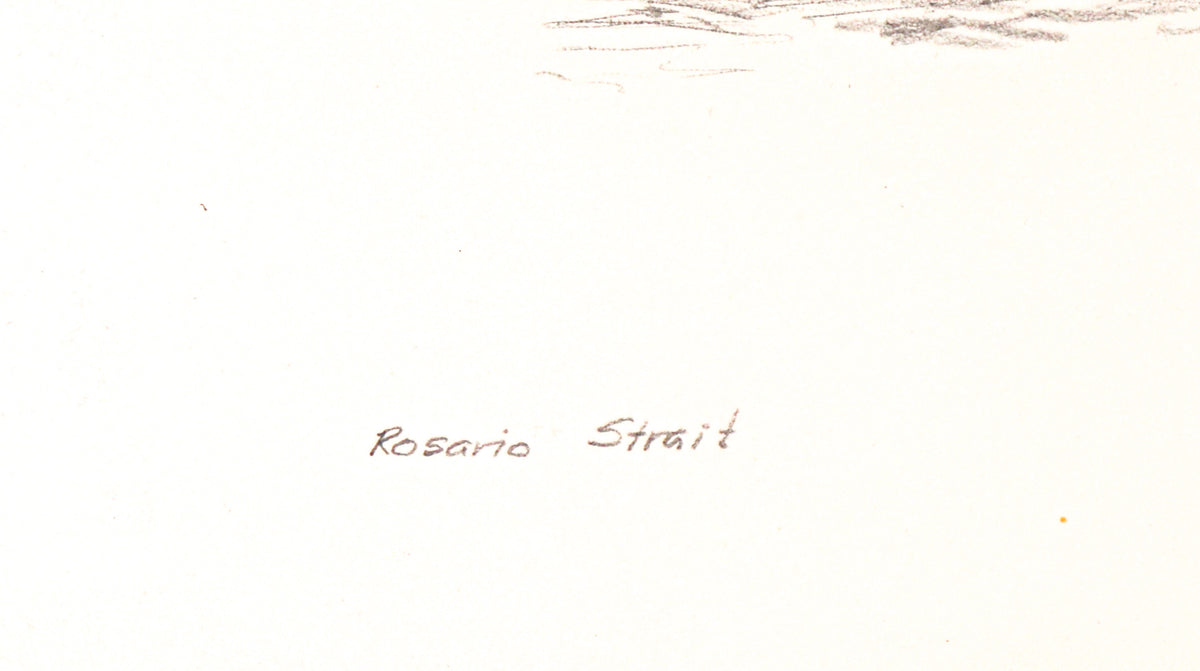 <i>Rosario Strait</i><br>1987 Graphite<br><br>#C3103