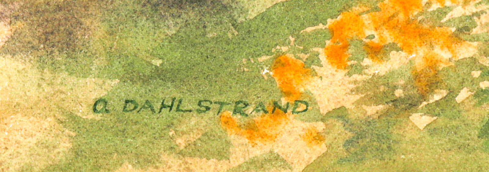 <i>Cove at Shore Aves, Oregon</i><br>1980 Watercolor<br><br>#C3110